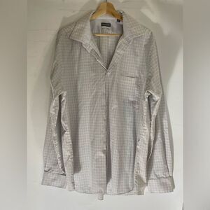 5 for $25🔥Van Heusen Regular Fit Air Honeycomb White Shirt XL